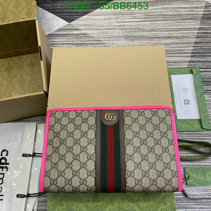 Gucci PVC Genuine Leather Iconic Clutch – 1:1 Mirror Quality | BB6453 Gucci PVC Genuine Leather Iconic Clutch – 1:1 Mirror Quality | BB6453
