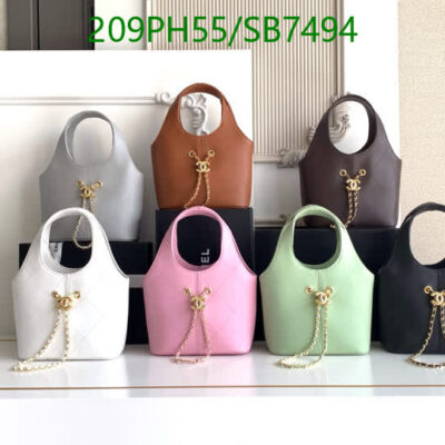 Chanel Genuine Leather Mini Bucket Handbag – SB74941836205 Chanel Genuine Leather Mini Bucket Handbag – SB74941836205